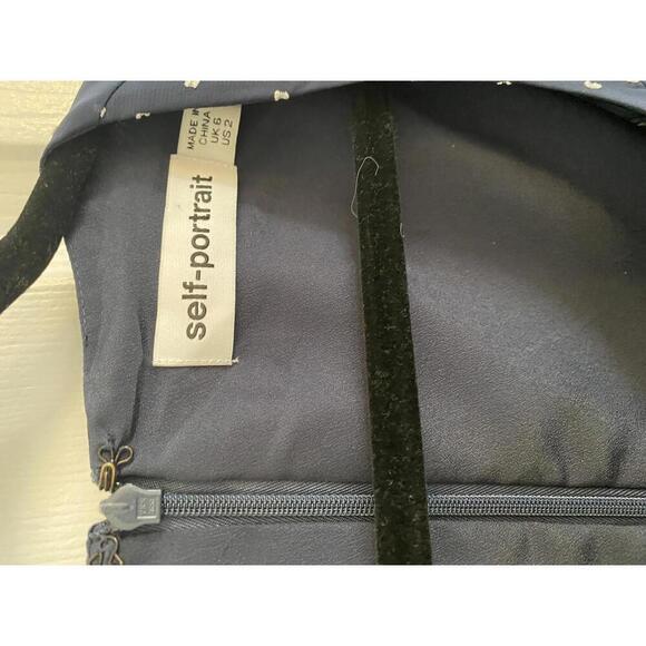 Self-Portrait polka dot corset romper size 2 - Picture 7 of 7